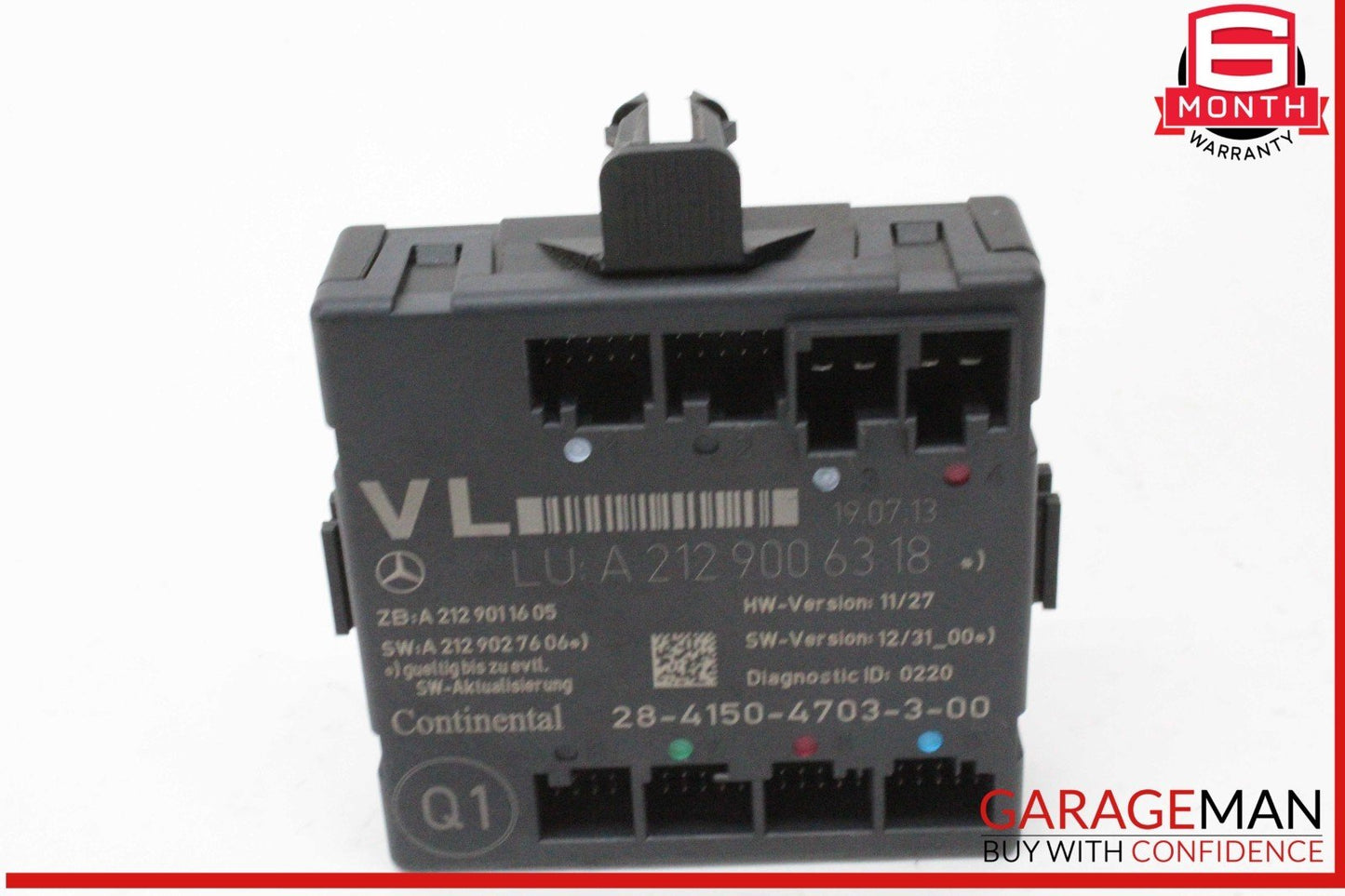 08-18 Mercedes W212 E350 C300 Front Left Side Door Control Module Unit OEM