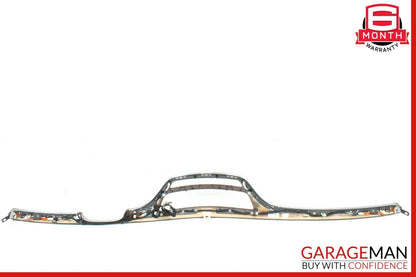07-09 Mercedes W221 S550 Front Dash Dashboard Center Trim Panel Cover Bezel Wood