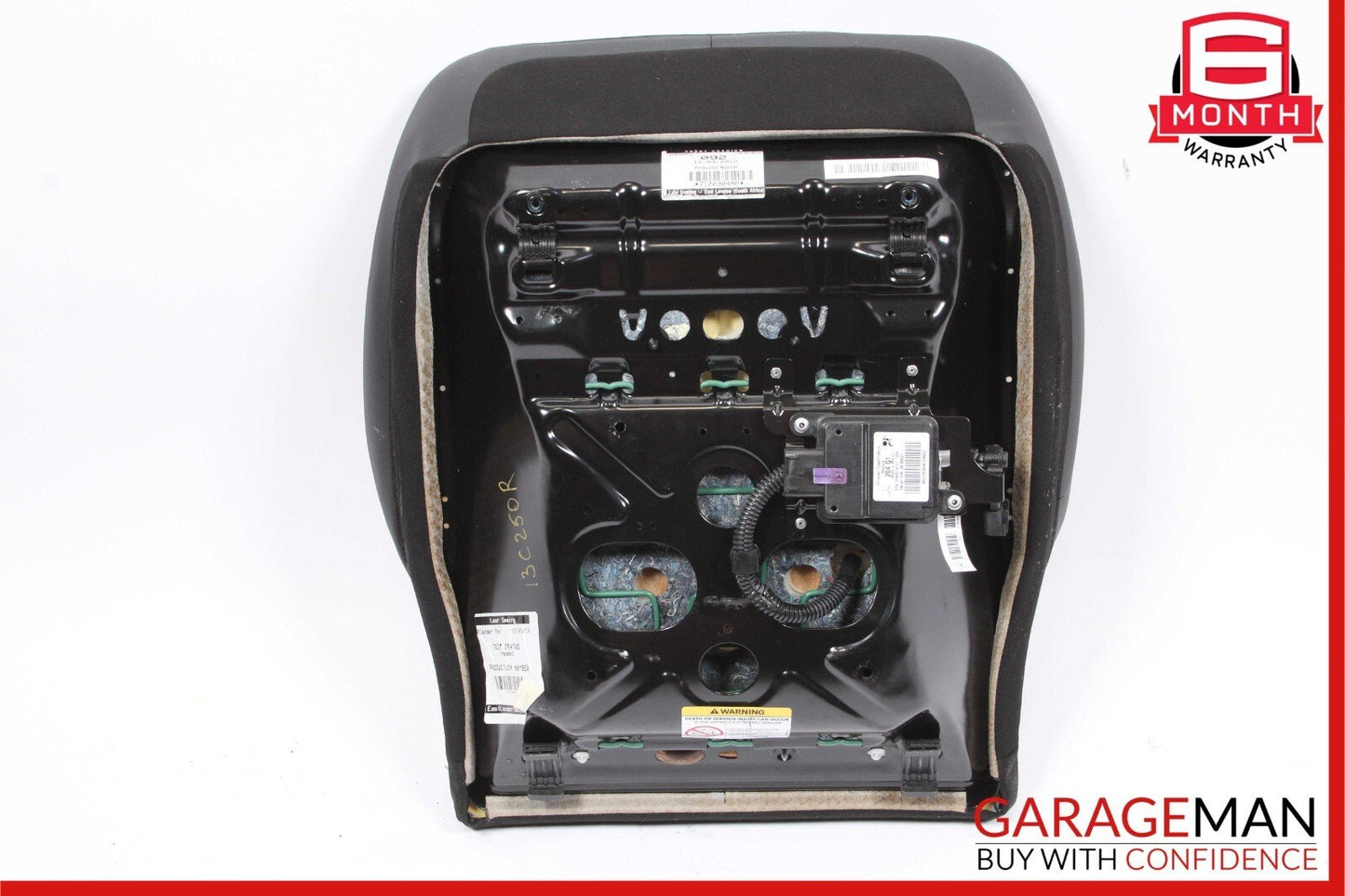 08-14 Mercedes W204 C300 Sedan Front Right Side Lower Bottom Seat Cushion OEM