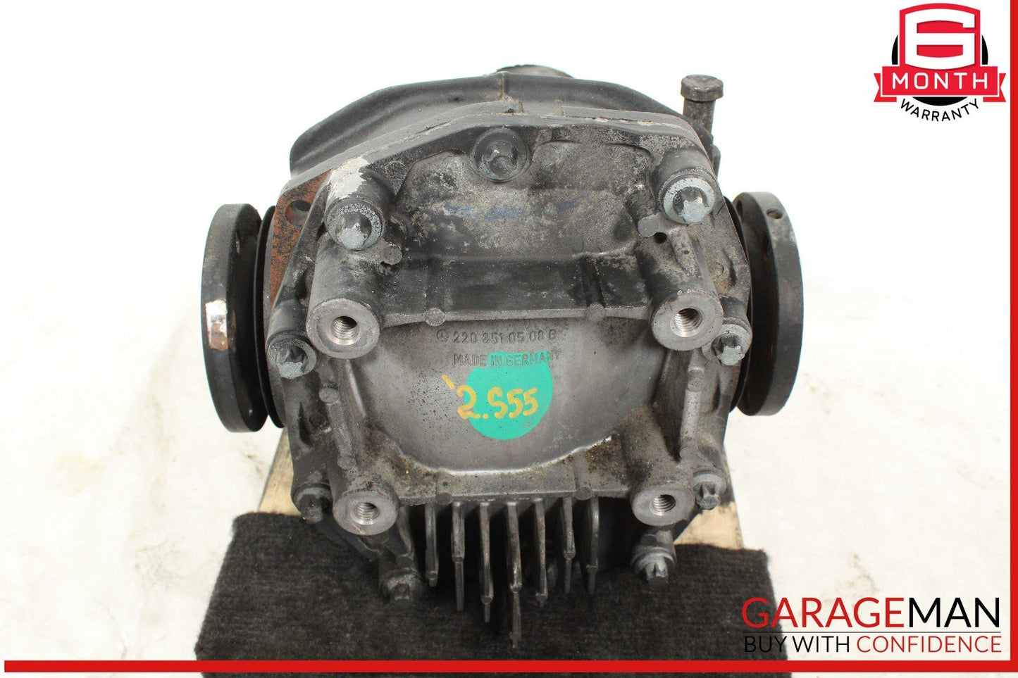 01-02 Mercedes W220 S55 CL55 AMG Rear Diff Differential Axle Carrier OEM