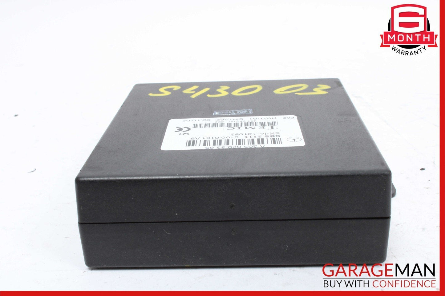 00-06 Mercedes W220 S430 S55 AMG Language Voice Control Module 2038203385 OEM