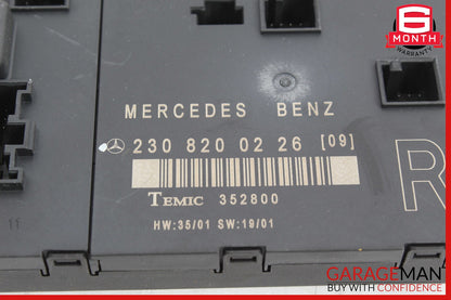 03-12 Mercedes R230 SL500 SL550 SL55 AMG Door Control Module Right Side OEM