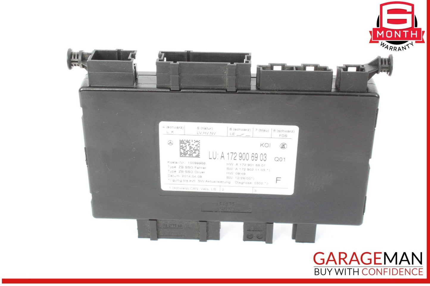 08-20 Mercedes X204 GLK350 C300 Front Right Side Seat Control Module Unit OEM