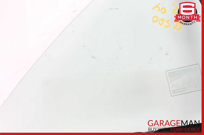 03-12 Mercedes R230 SL500 SL55 Rear Right Side Quarter Window Glass Clear