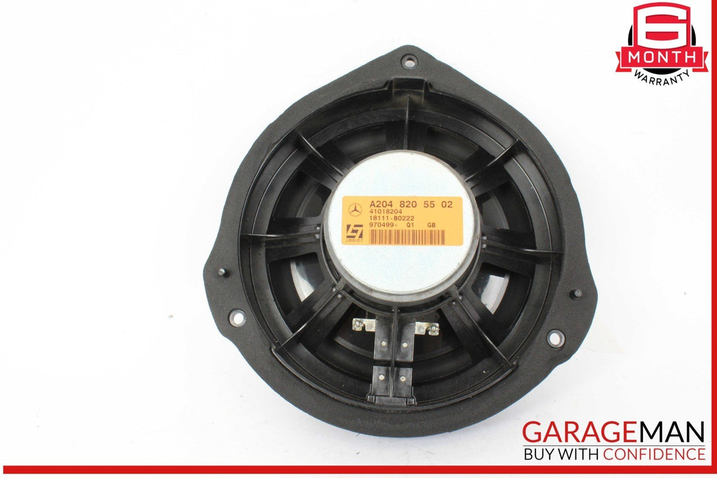 08-18 Mercedes W204 C250 Front Left and Right Side Door Audio Speaker Set OEM