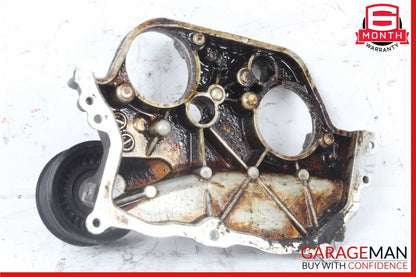 10-18 Jaguar XJ XJL X351 Right Side Engine Timing Cover Panel w/ Pulley OEM