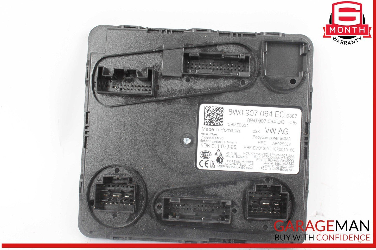 18-25 Audi RS5 S5 A4 Allroad BCM Comfort System Body Control Module 8W0907064DC