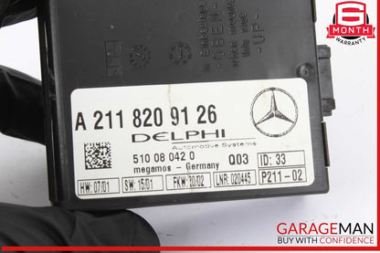 03-12 Mercedes R230 SL500 Anti Theft Alarm Signal Computer Control Module Unit