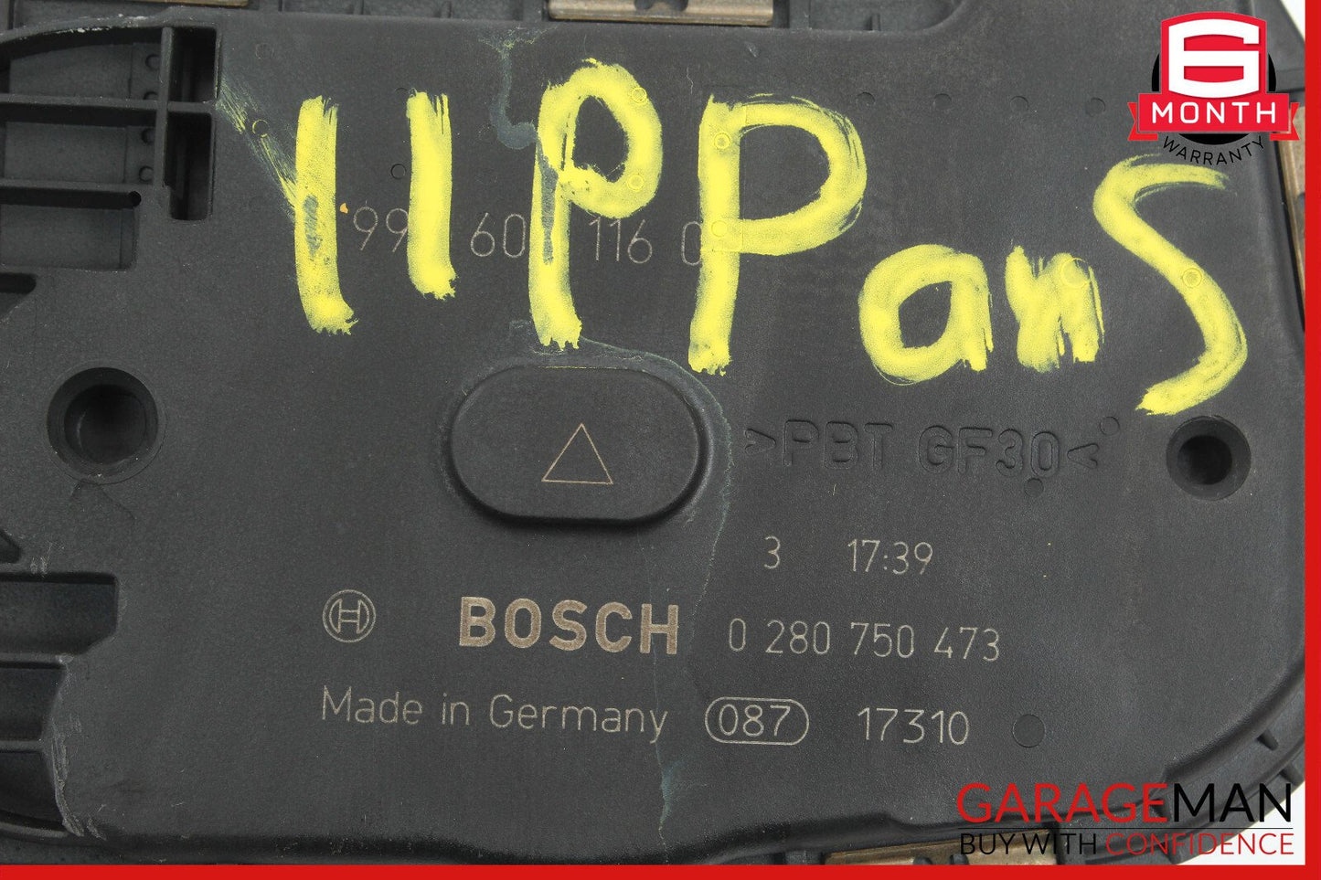 10-16 Porsche Panamera 970 Throttle Valve Body 99760511601 OEM