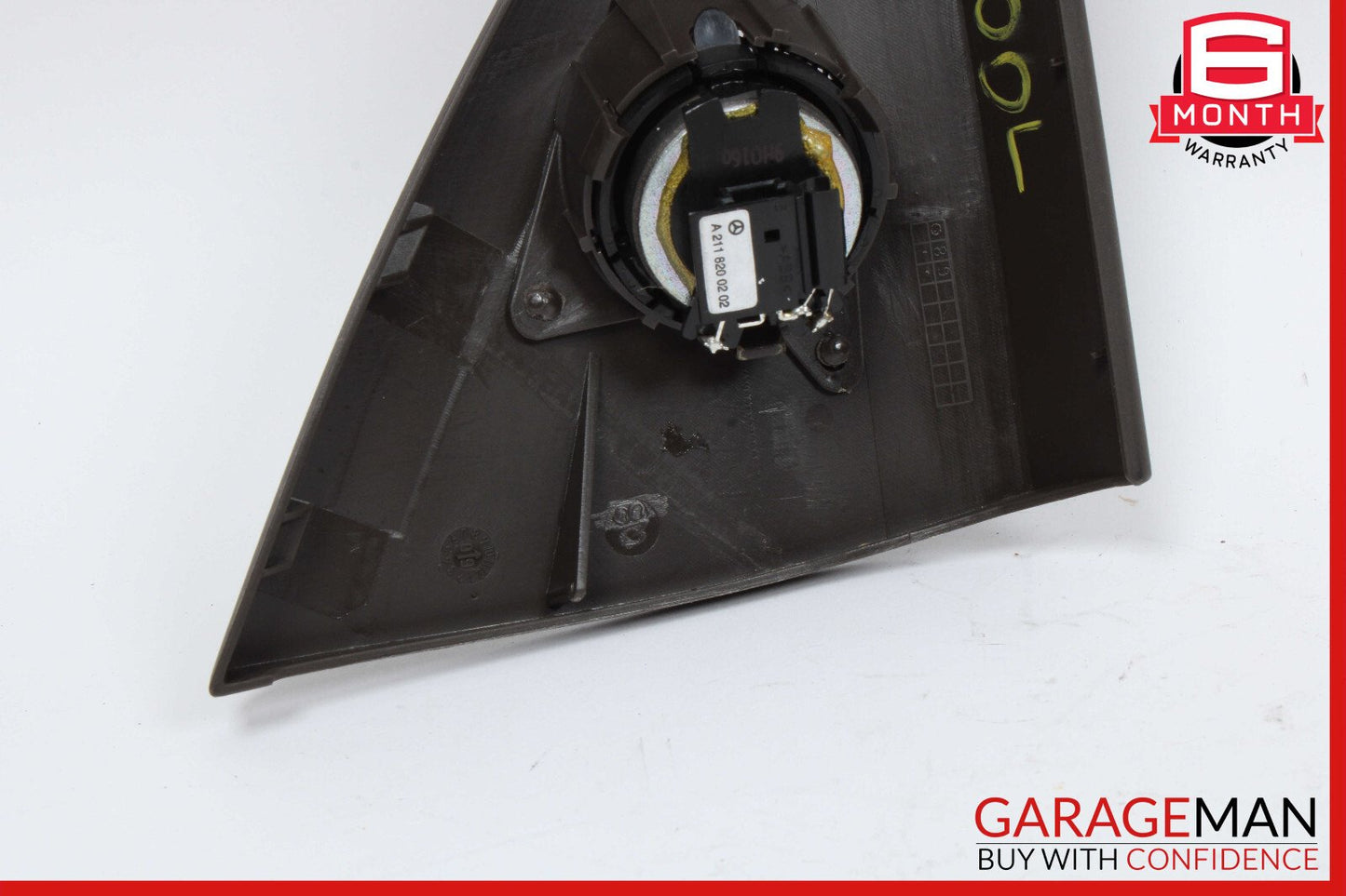 08-14 Mercedes W204 C300 Front Left Side Door Panel Tweeter Speaker Cover OEM