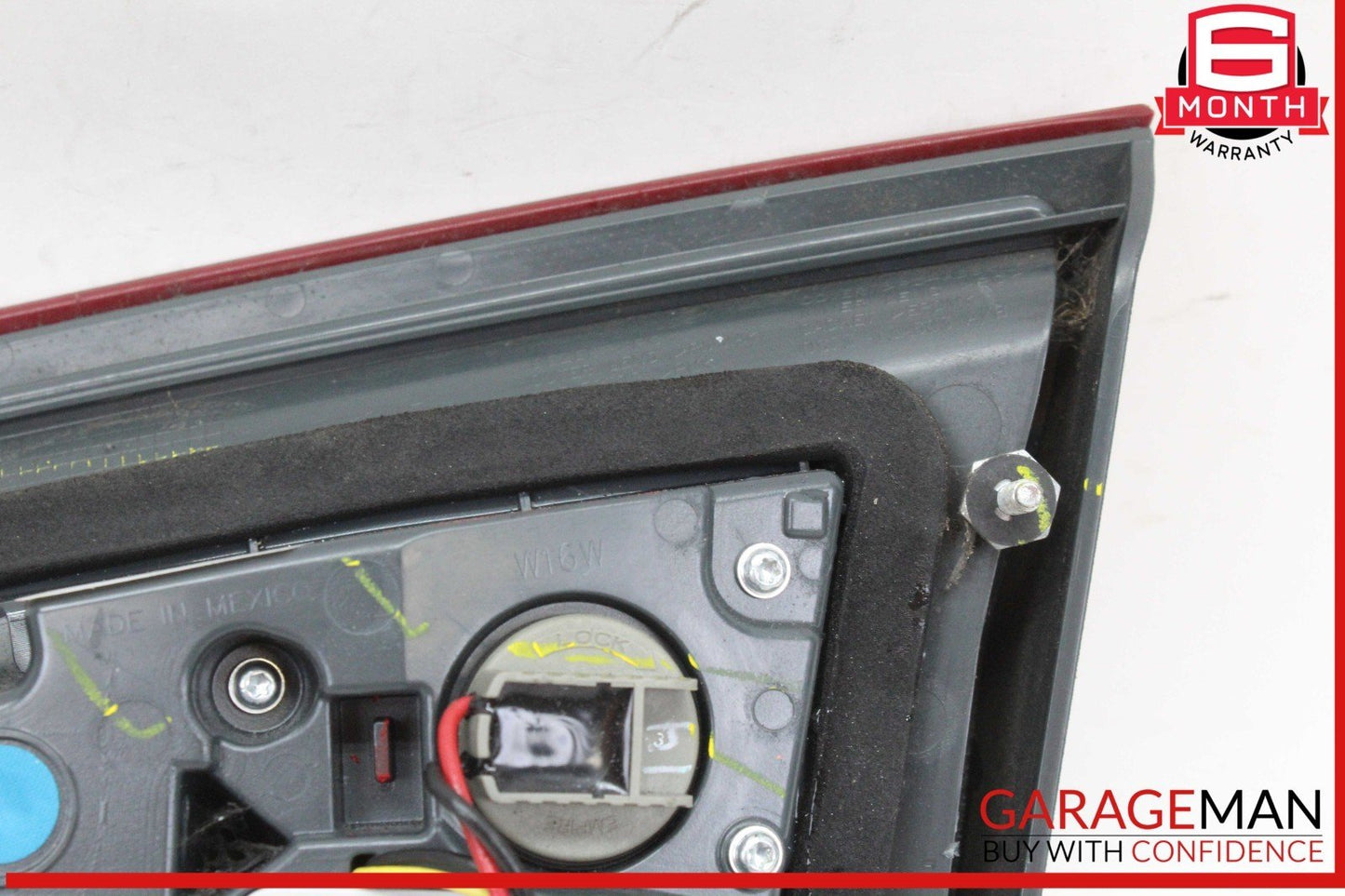 13-16 Ford Fusion Rear Left Driver Side Inner Tail Light LED Lamp OEM