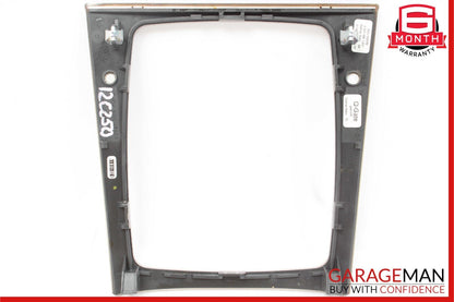 08-15 Mercedes W204 C300 C350 C250 Center Console Shift Shifter Bezel Trim Wood