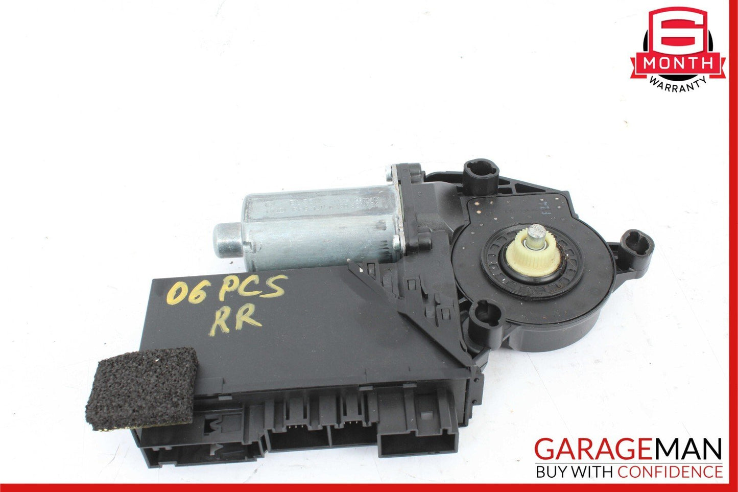 03-10 Porsche Cayenne S 955 957 Rear Right Side Door Window Regulator Motor OEM