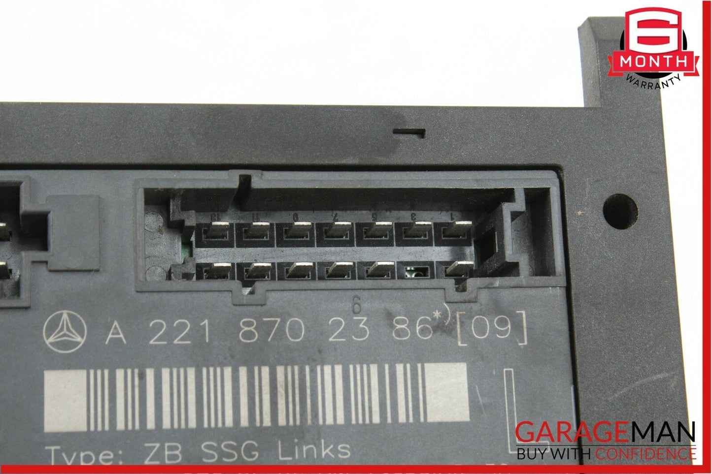 07-09 Mercedes W221 S600 S550 Front Left Under Seat Controller Module