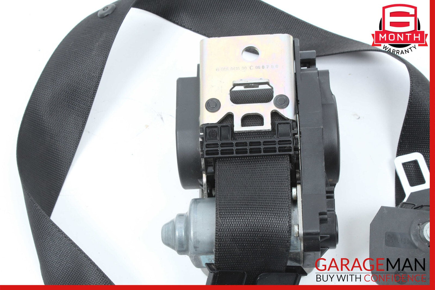 07-09 Mercedes W211 E320 CLS550 Front Right Passenger Side Seat Belt Black OEM