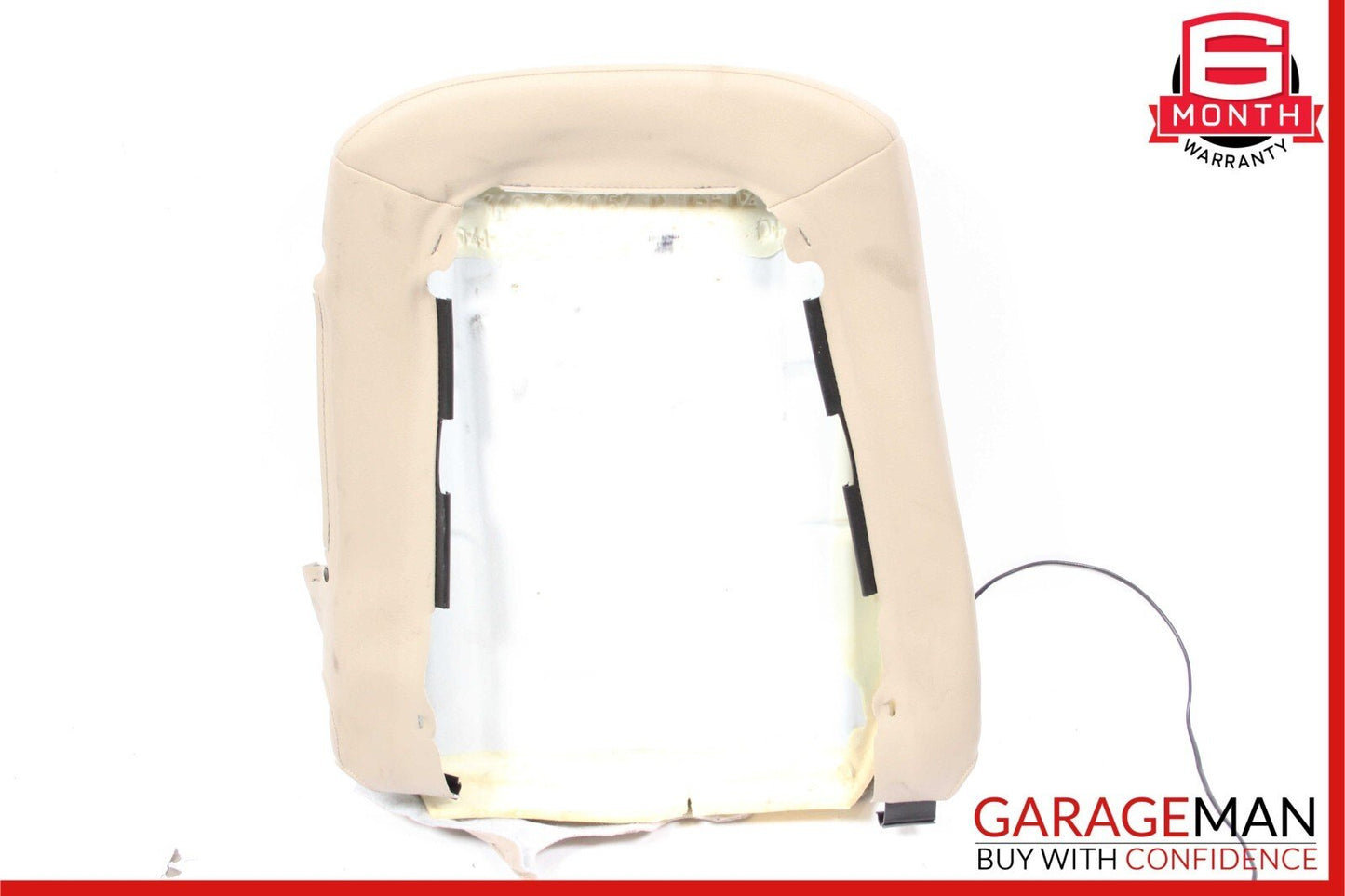 08-14 Mercedes W204 C280 C350 Sedan Front Left Side Top Upper Seat Cushion Beige