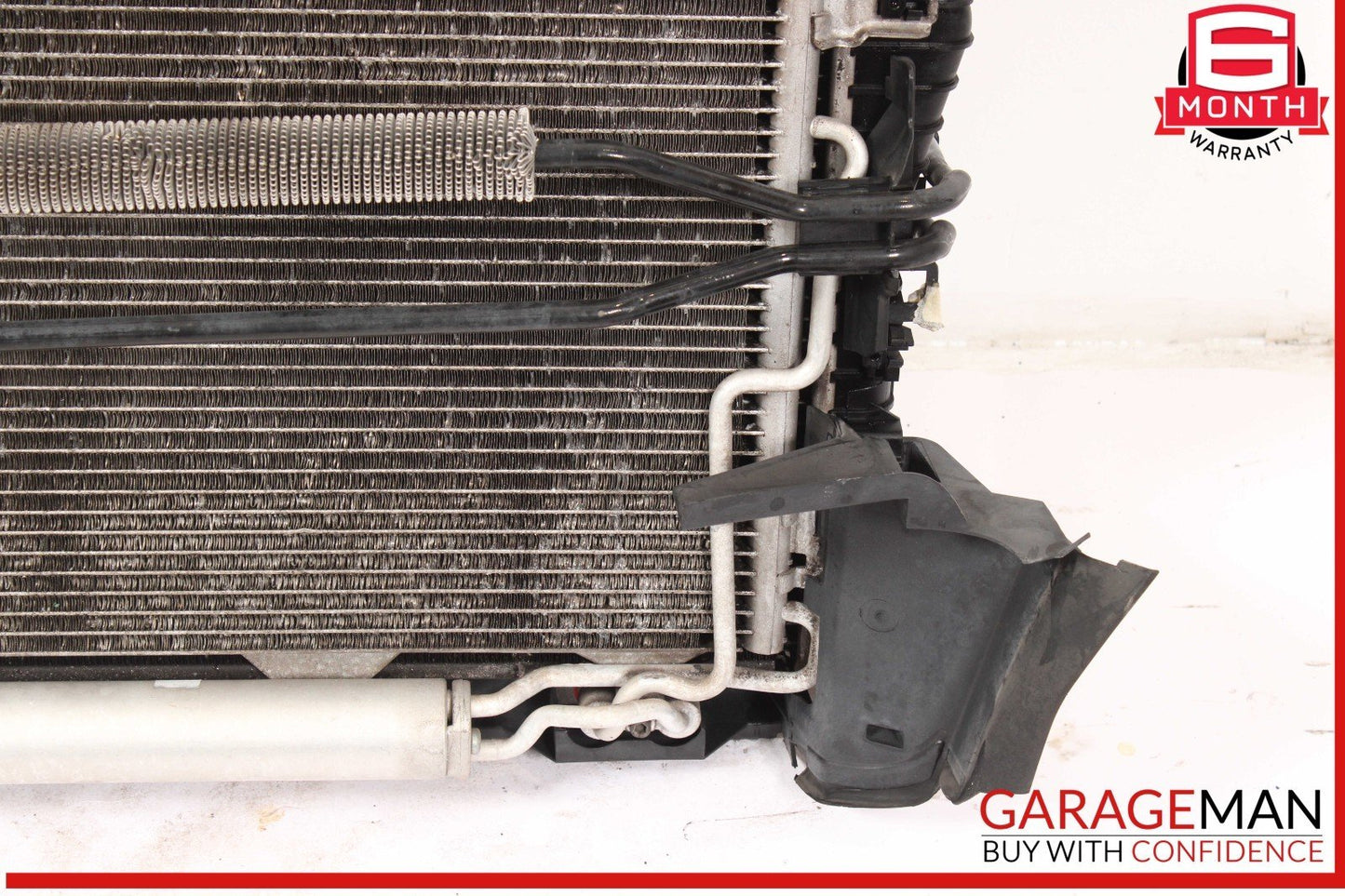 03-09 Mercedes W211 E350 Engine Motor Cooling Fan Radiator A/C Condenser Assy