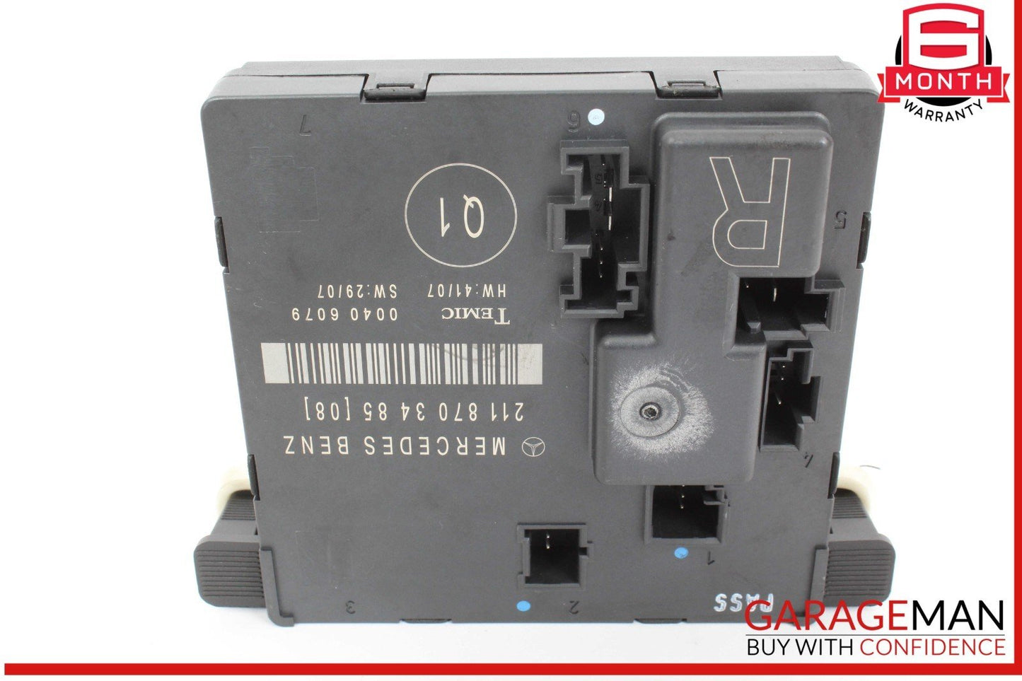 07-09 Mercedes W211 E550 E350 Rear Right Side Door Control Module 2118703485 OEM