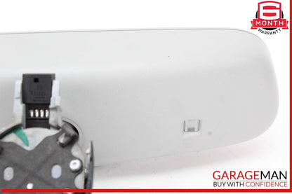 13-17 Audi A5 S4 A4 Q5 Front Upper Windshield Interior Rear View Mirror Gray OEM