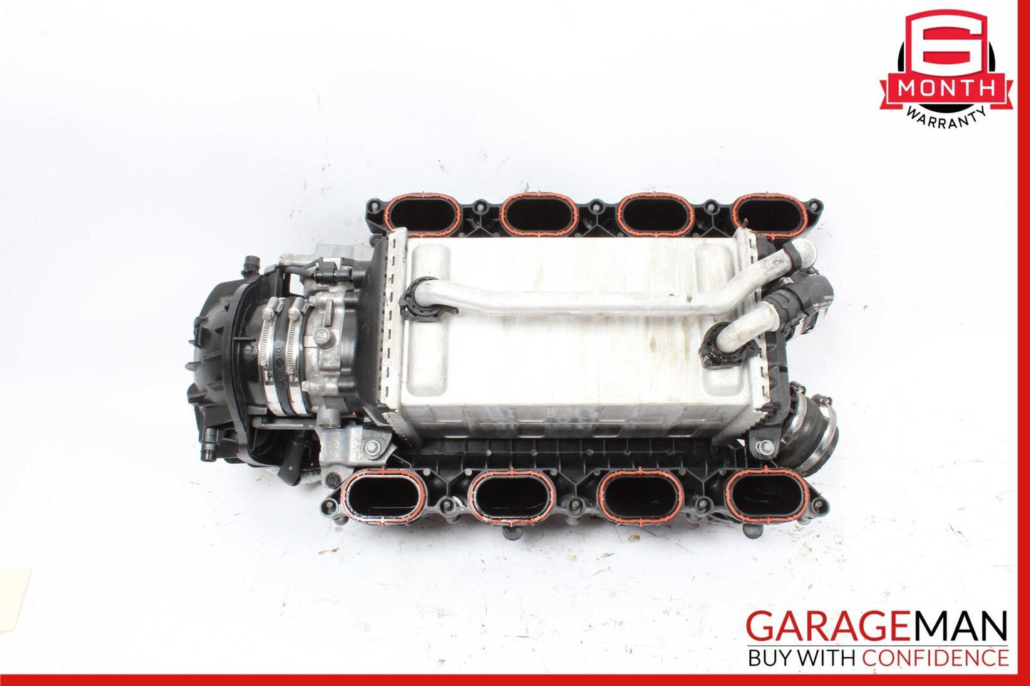 11-19 Mercedes W218 CLS550 Air Intake Manifold Distributor Intercooler Radiator