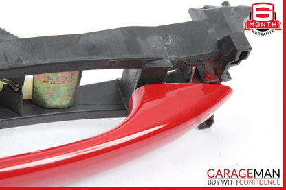 05-07 Mercedes W203 C230 C55 AMG Rear Left Driver Side Exterior Door Handle Red