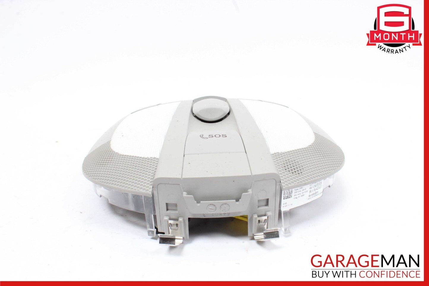 06-13 Mercedes X164 GL450 R500 R63 AMG Front Overhead Dome Light Lamp Gray OEM