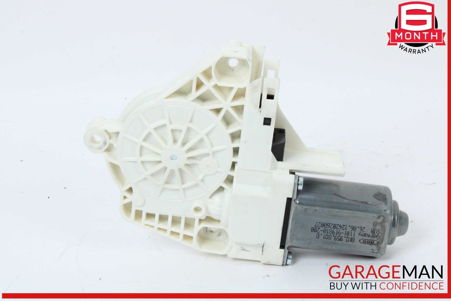 09-17 Audi Q5 Front Left Driver Side Window Regulator Motor 8K0959801B OEM