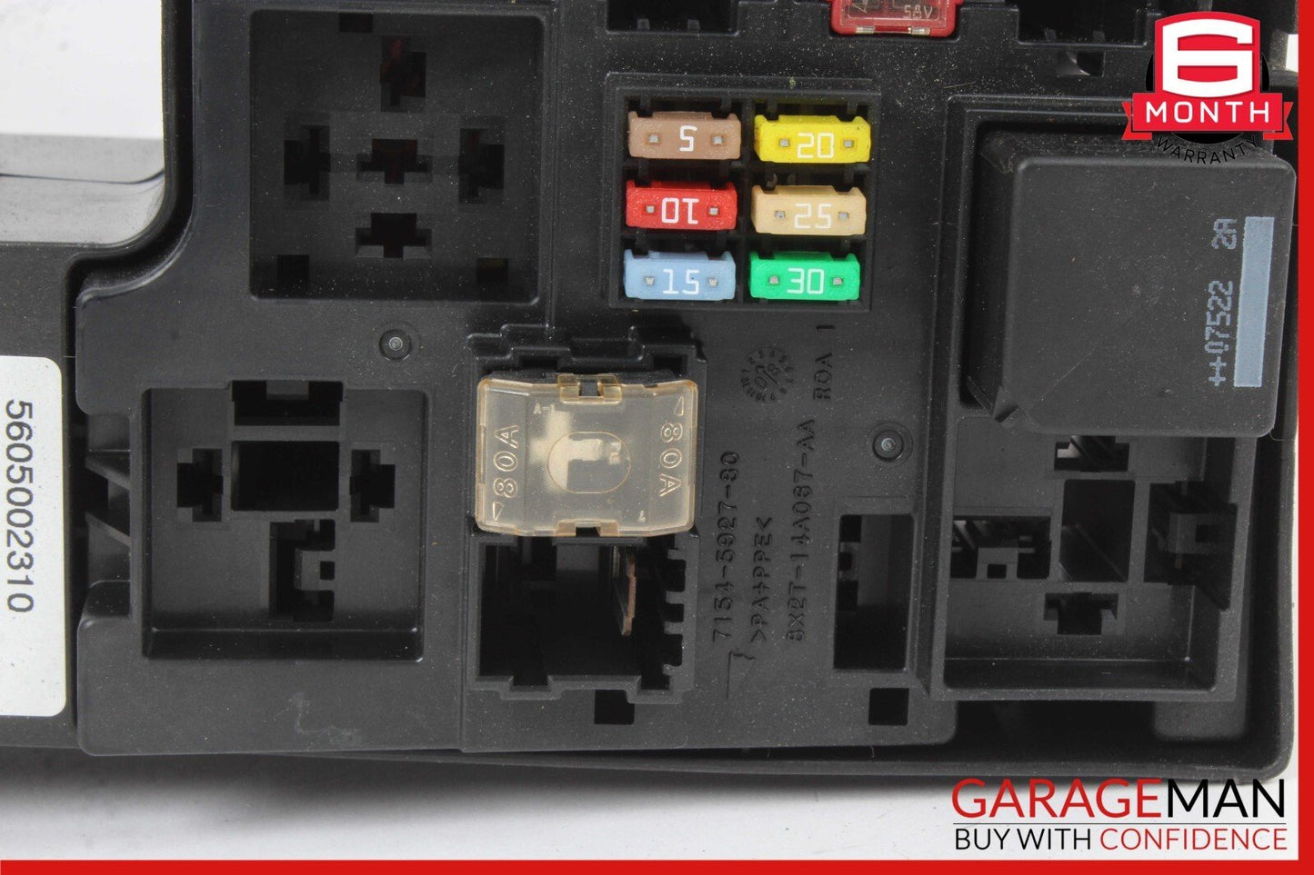 09-11 Jaguar XF Supercharged OEM Under Hood Relay Fuse Box 8X2T14290ABC