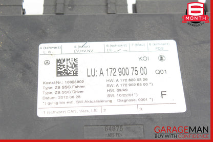 08-18 Mercedes C250 E550 SLK250 Front Left Side Seat Controller Module Unit OEM