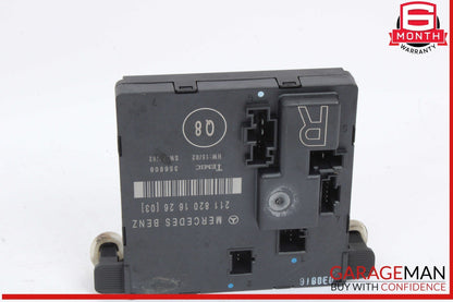 03-09 Mercedes W211 E320 E350 E550 Rear Right Side Door Control Module Unit OEM