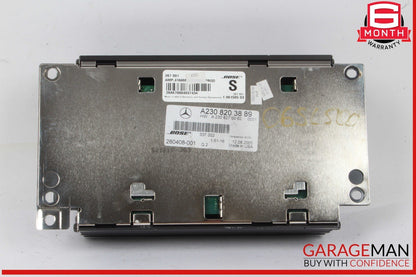05-08 Mercedes R230 SL500 SL55 AMG Bose Amplifier Audio Amp Control Module Unit