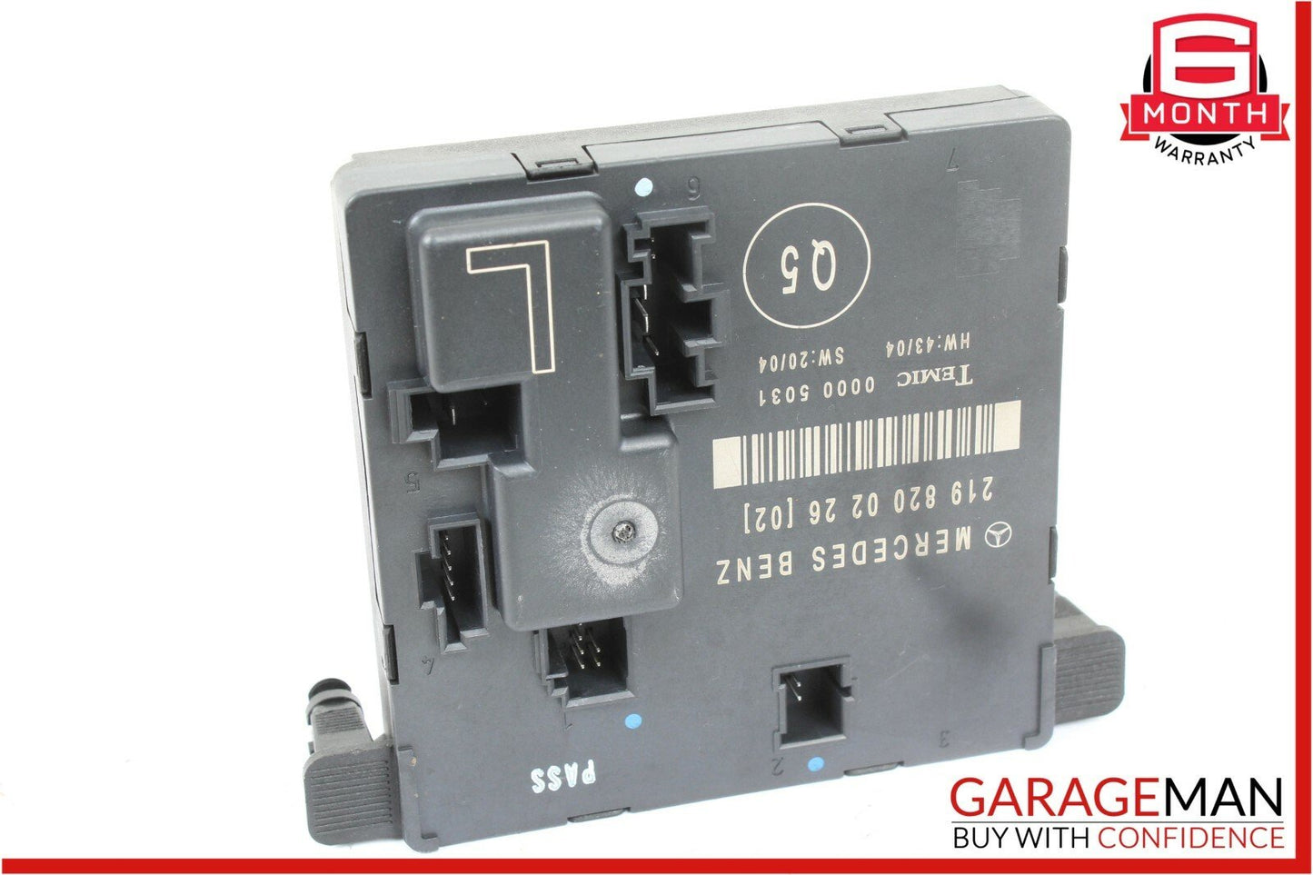 06-11 Mercedes W219 CLS550 Rear Left Driver Side Door Control Module Unit OEM