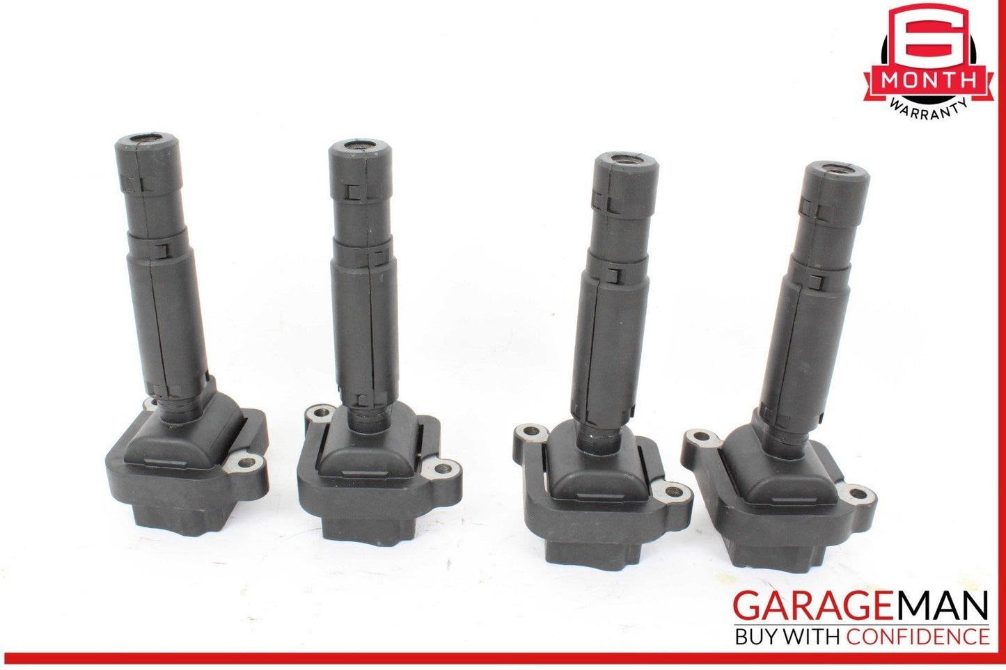 12-15 Mercedes W204 C250 Engine Ignition Coil Spark Plug 0001502580 Set of 4 OEM