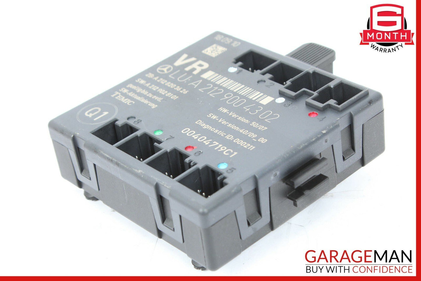 08-14 Mercedes W204 C250 C300 Front Right Passenger Side Door Controller Module