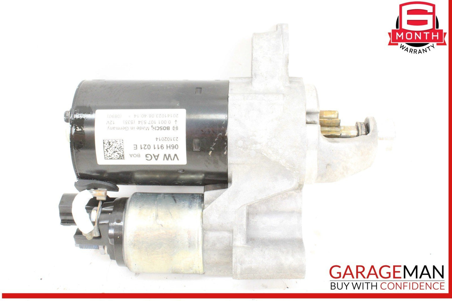 13-17 Audi Q5 A4 A6 A5 Engine Starter Motor Bosch 12V 06H911021E OEM