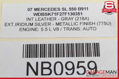 07-12 Mercedes R230 SL550 M273 A/C Air Conditioning Compressor 0012306211 OEM