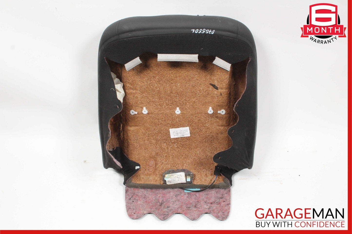 07-09 Mercedes W221 S550 Front Left Driver Side Top Upper Seat Cushion Cover OEM