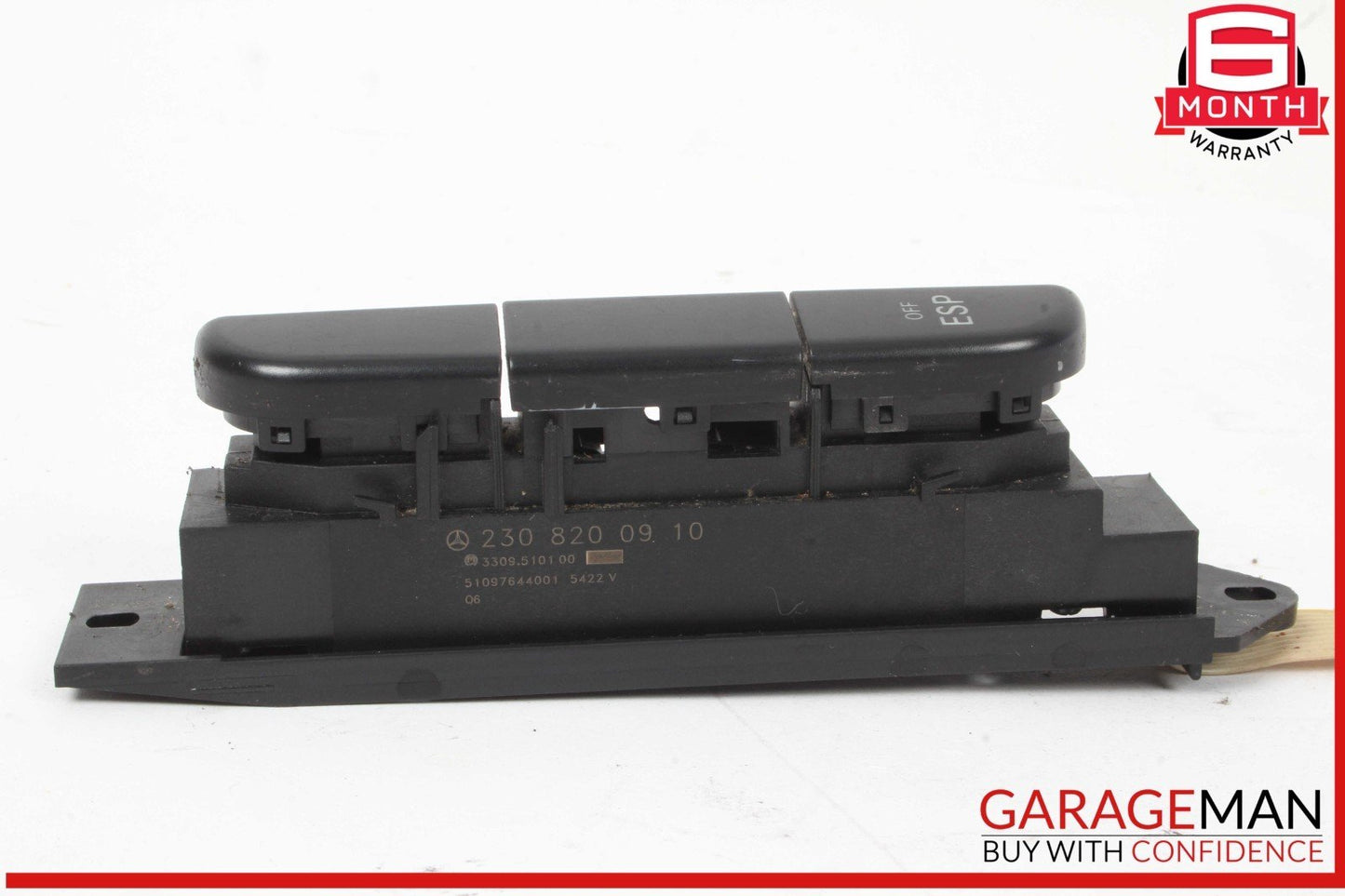 03-08 Mercedes R230 SL500 SL55 AMG Center Console ESP Switch Control Button OEM