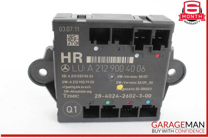 08-18 Mercedes W204 C250 Rear Right Side Door Control Module 2129004006 OEM
