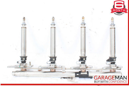 11-18 Mercedes W221 S550 Fuel Injection Rail Line w/ Injectors Left Side