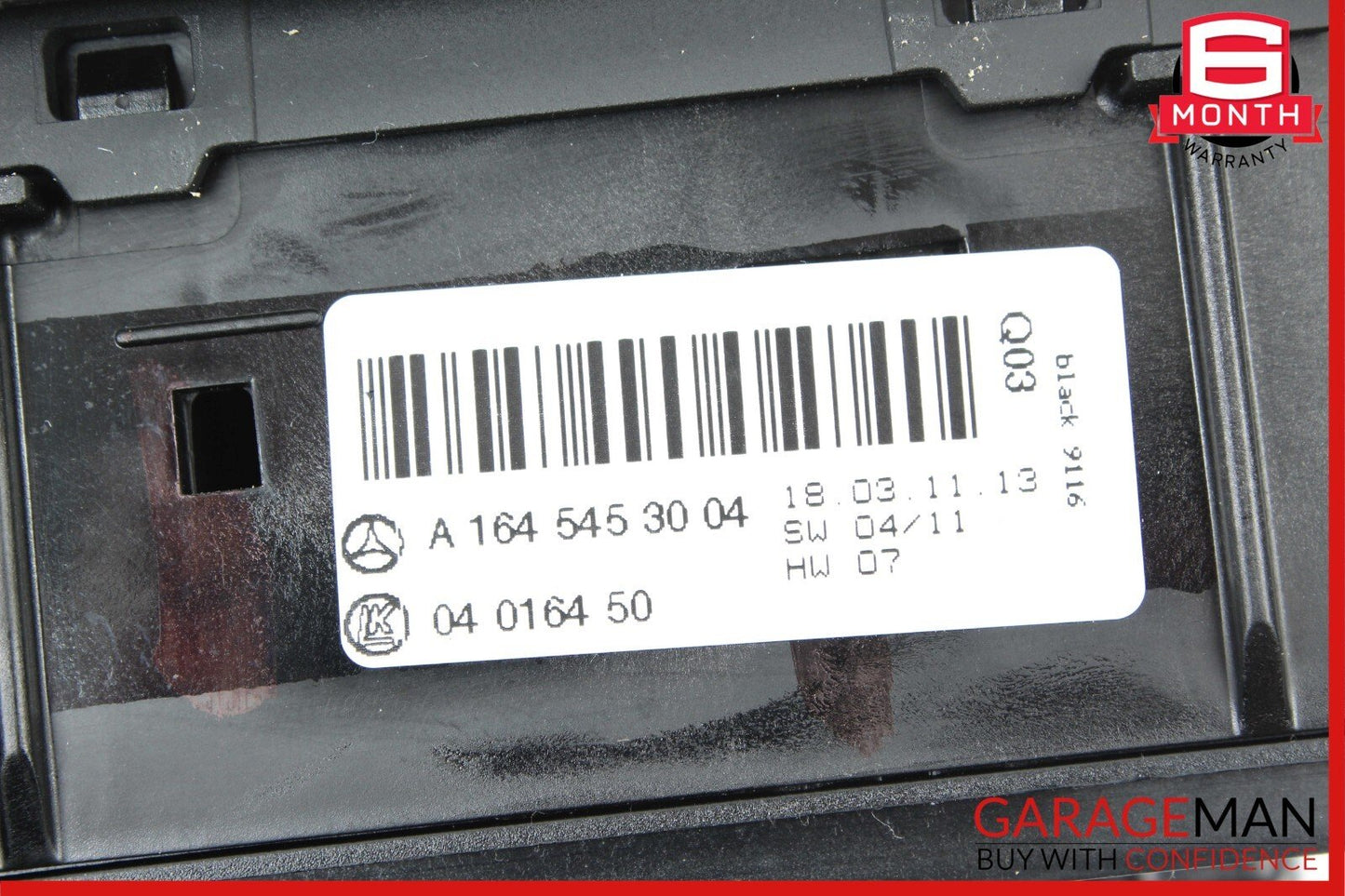 06-13 Mercedes X164 GL450 ML550 Headlight Control Switch Module 1645453004 OEM