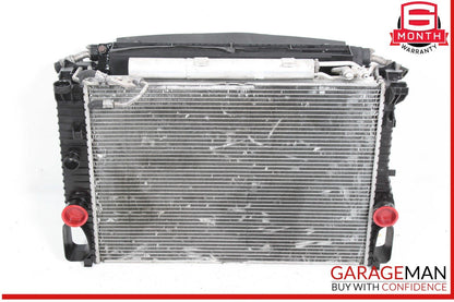 03-08 Mercedes W220 S55 AMG Engine Cooling Radiator AC A/C Condenser Assembly