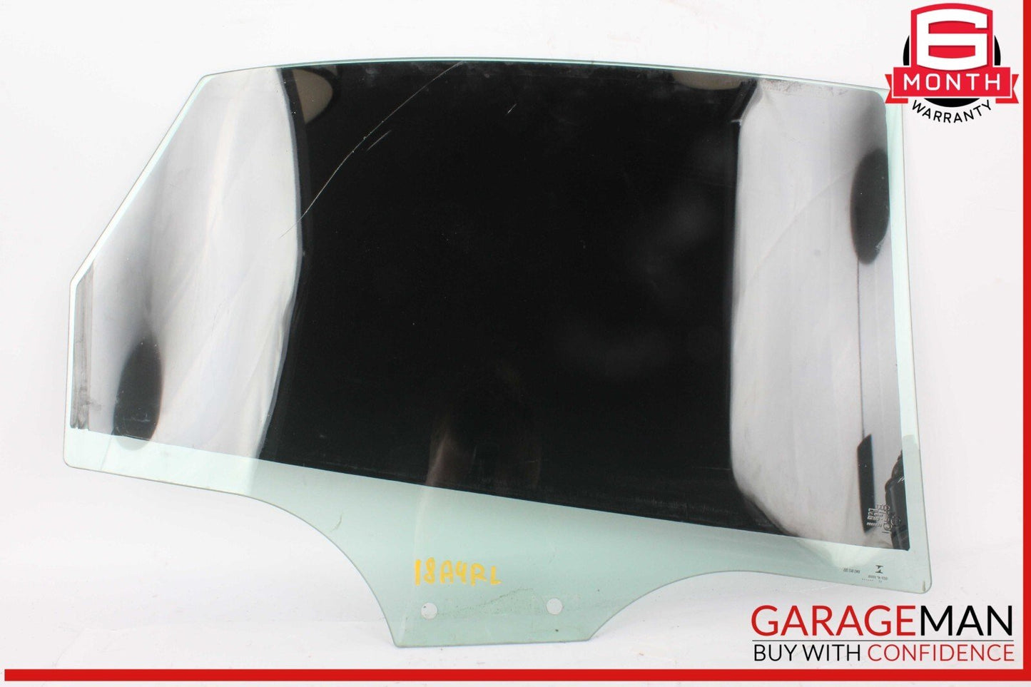 17-24 Audi A4 Rear Left Driver Side Door Window Glass 8W5845205 OEM