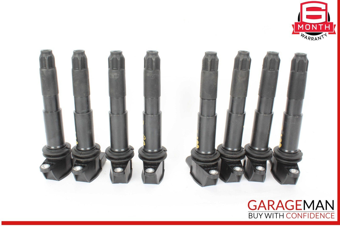 03-06 Porsche Cayenne 955 Ignition Coil Coils Set of 8 0040102012 OEM
