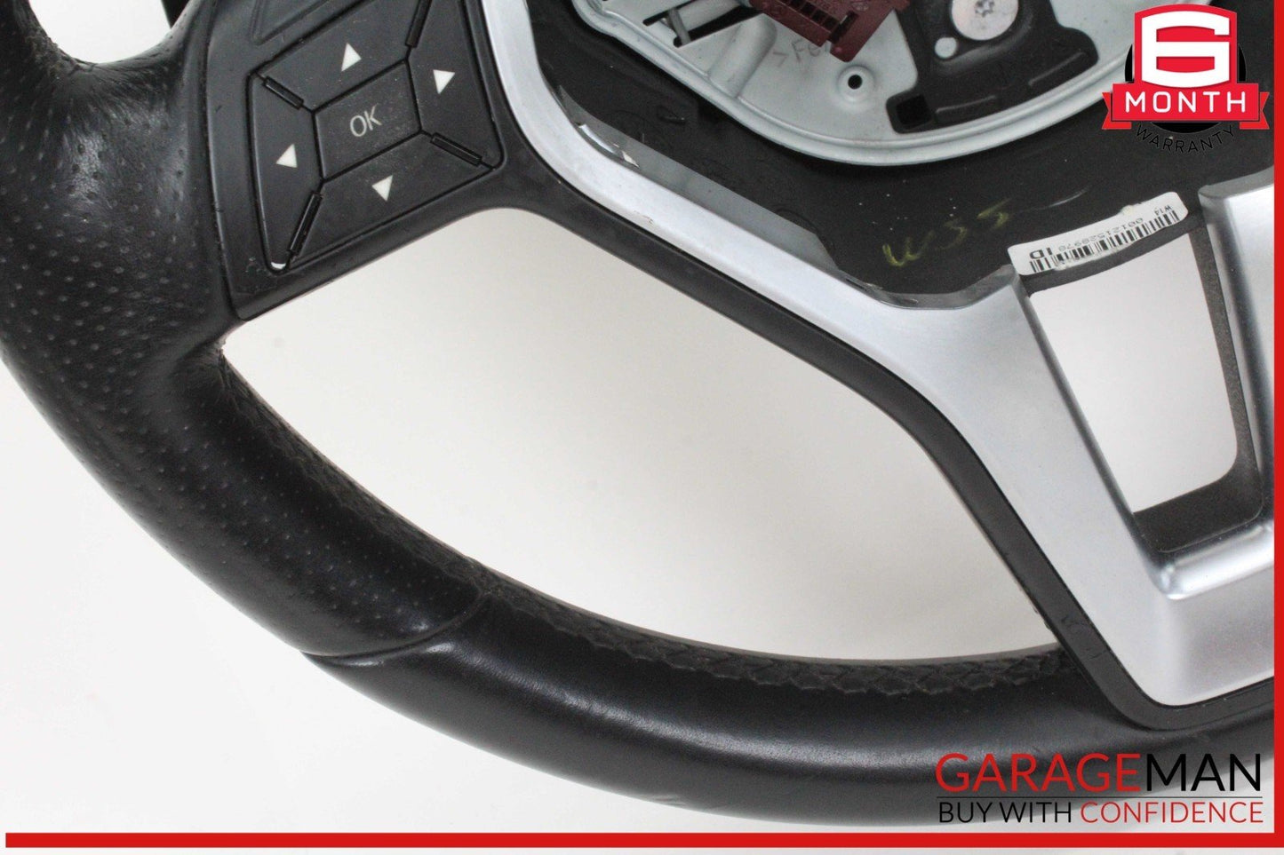 12-18 Mercedes W212 E350 E550 CLS550 Steering Wheel w/ Paddle Shifters OEM