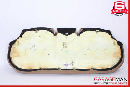 08-14 Mercedes W204 C300 Sedan Rear Bench Lower Bottom Seat Cushion Cover Brown