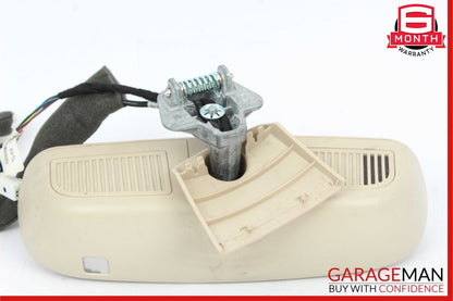 10-16 Mercedes W204 C250 E350 Interior Upper Rear View Mirror Cover Beige OEM