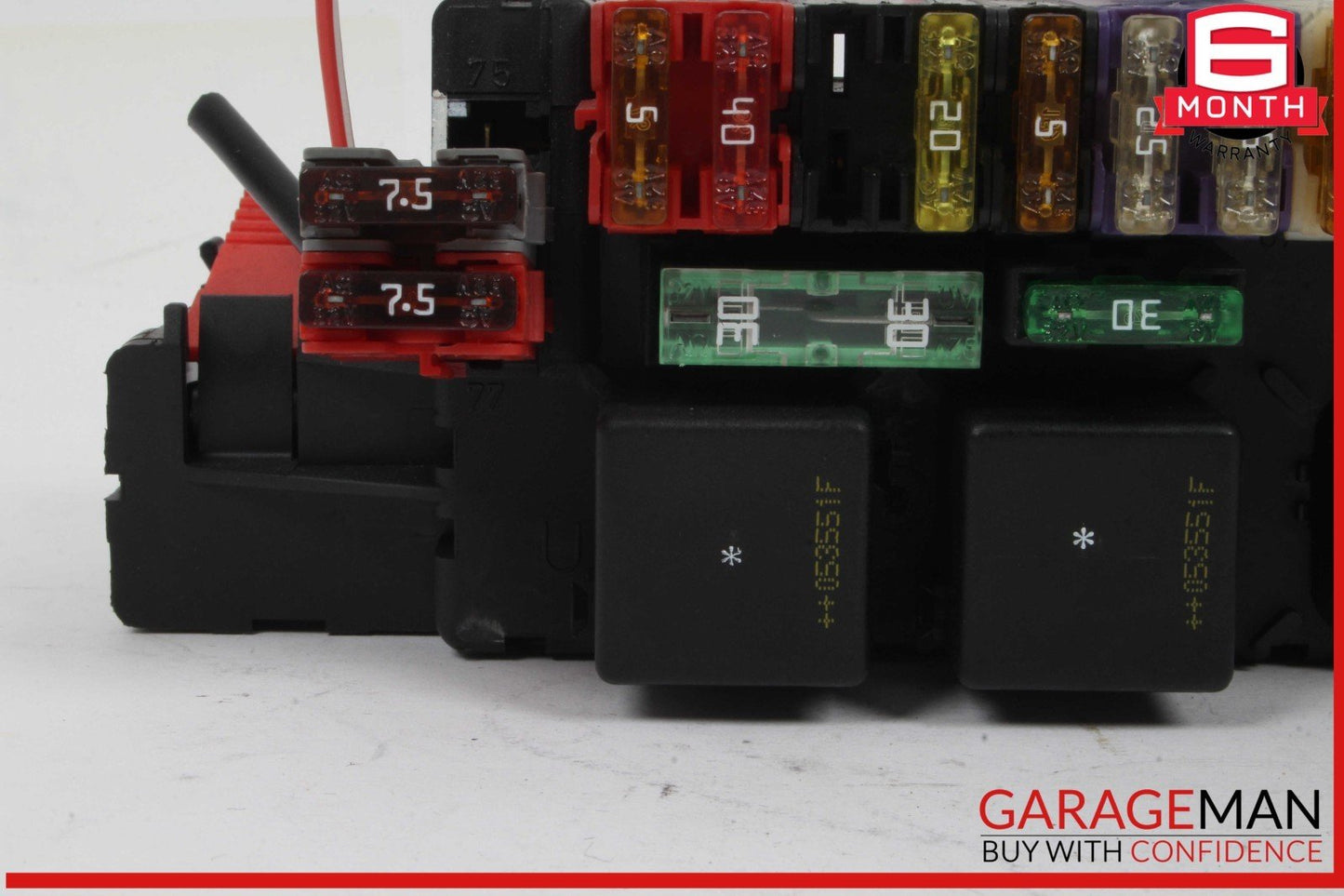 03-12 Mercedes R230 SL500 SL55 SL65 AMG Rear SAM Fuse Box Relay Module Assembly