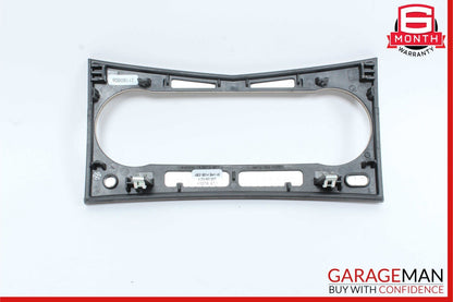 08-14 Mercedes W204 C300 C350 AC A/C Climate Control Switch Trim Bezel Wood OEM