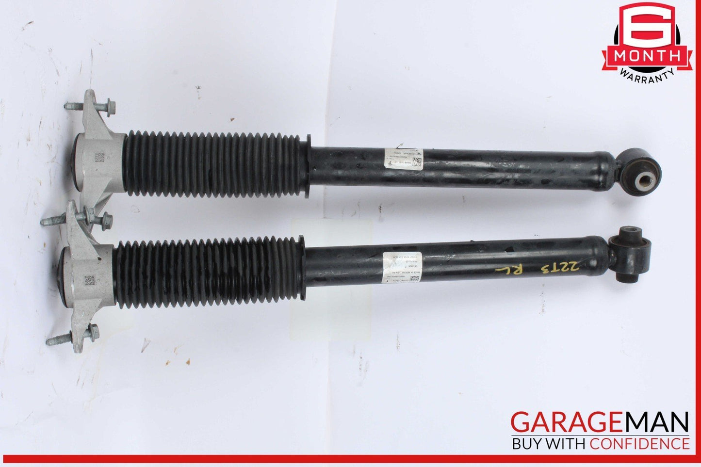 17-23 Tesla Model 3 Rear Left and Rear Right Side Shock Strut Absorber Set OEM